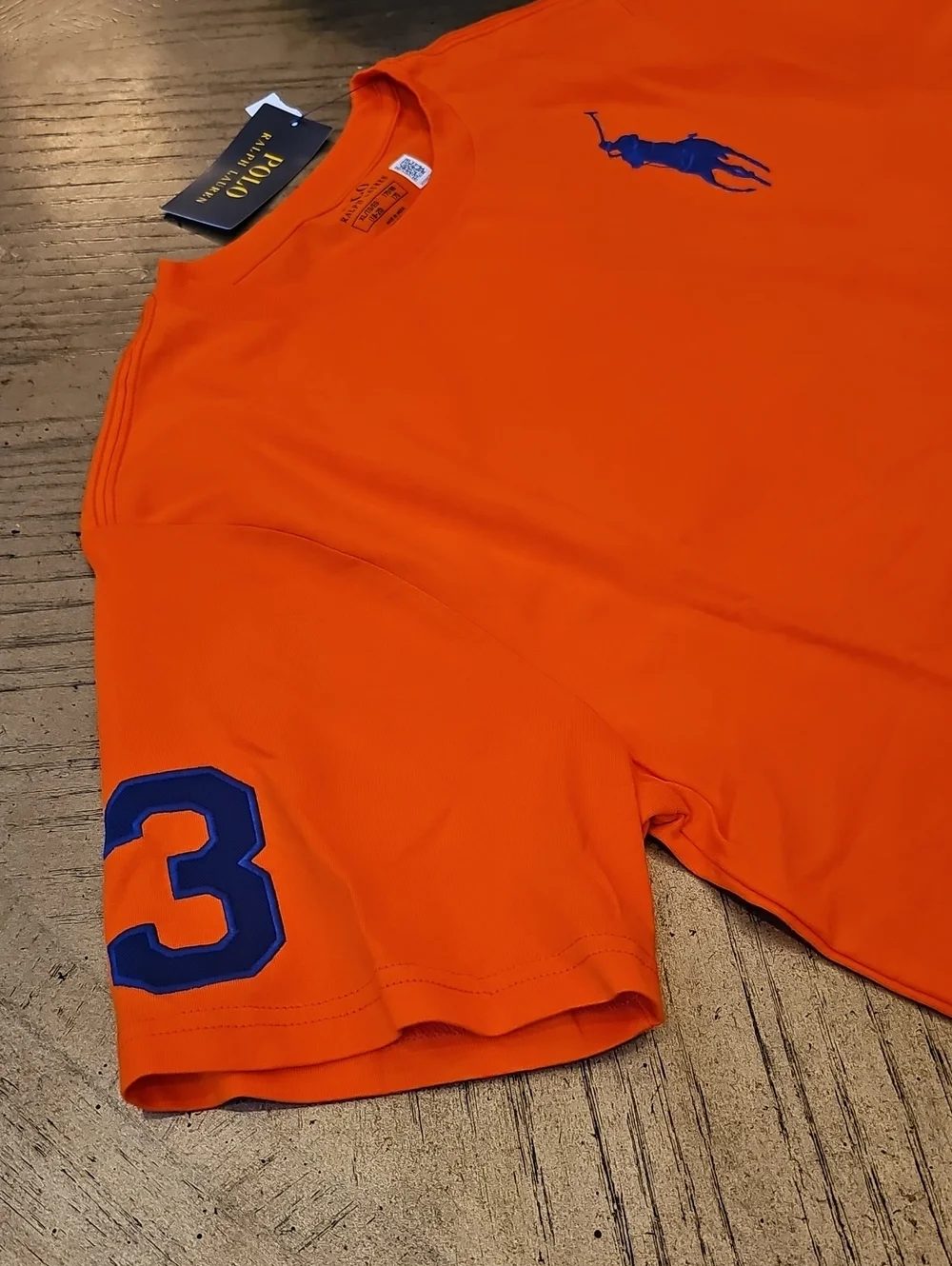 Polo by Ralph Lauren Orange Tee XL Boys NWT Size 18-20
